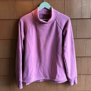 Gaiam Purple Sweatshirt w/ Fleece Lining- Size Small